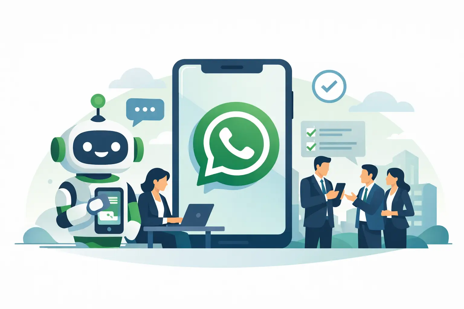 WhatsApp chatbot for businesses: when yes