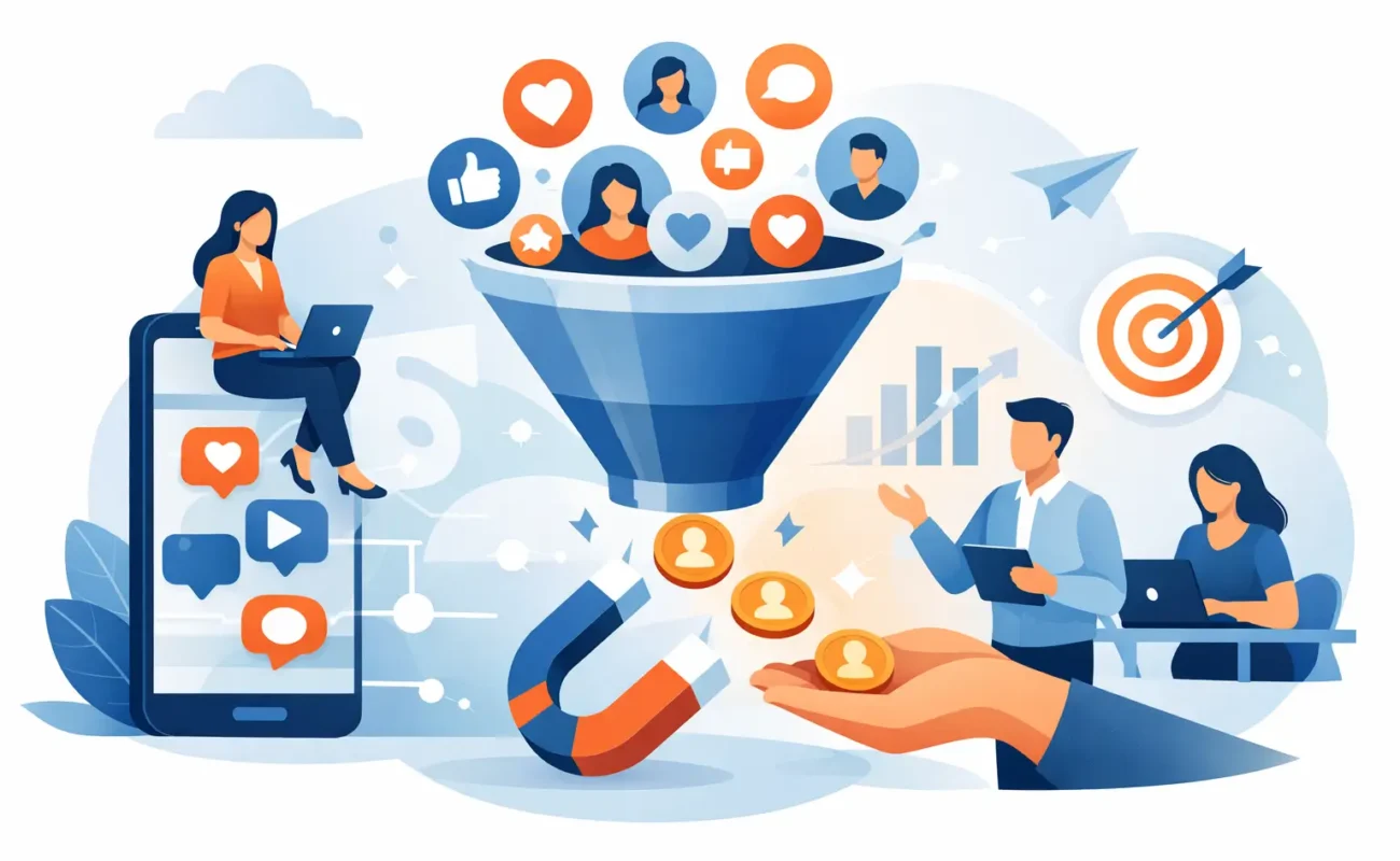 Cómo generar leads desde redes sociales