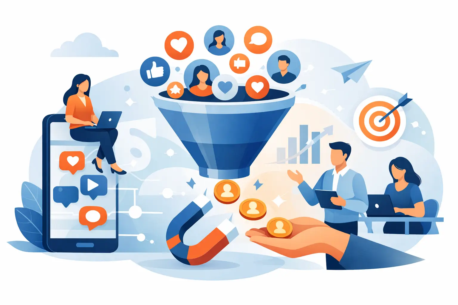 How to generate leads from social media