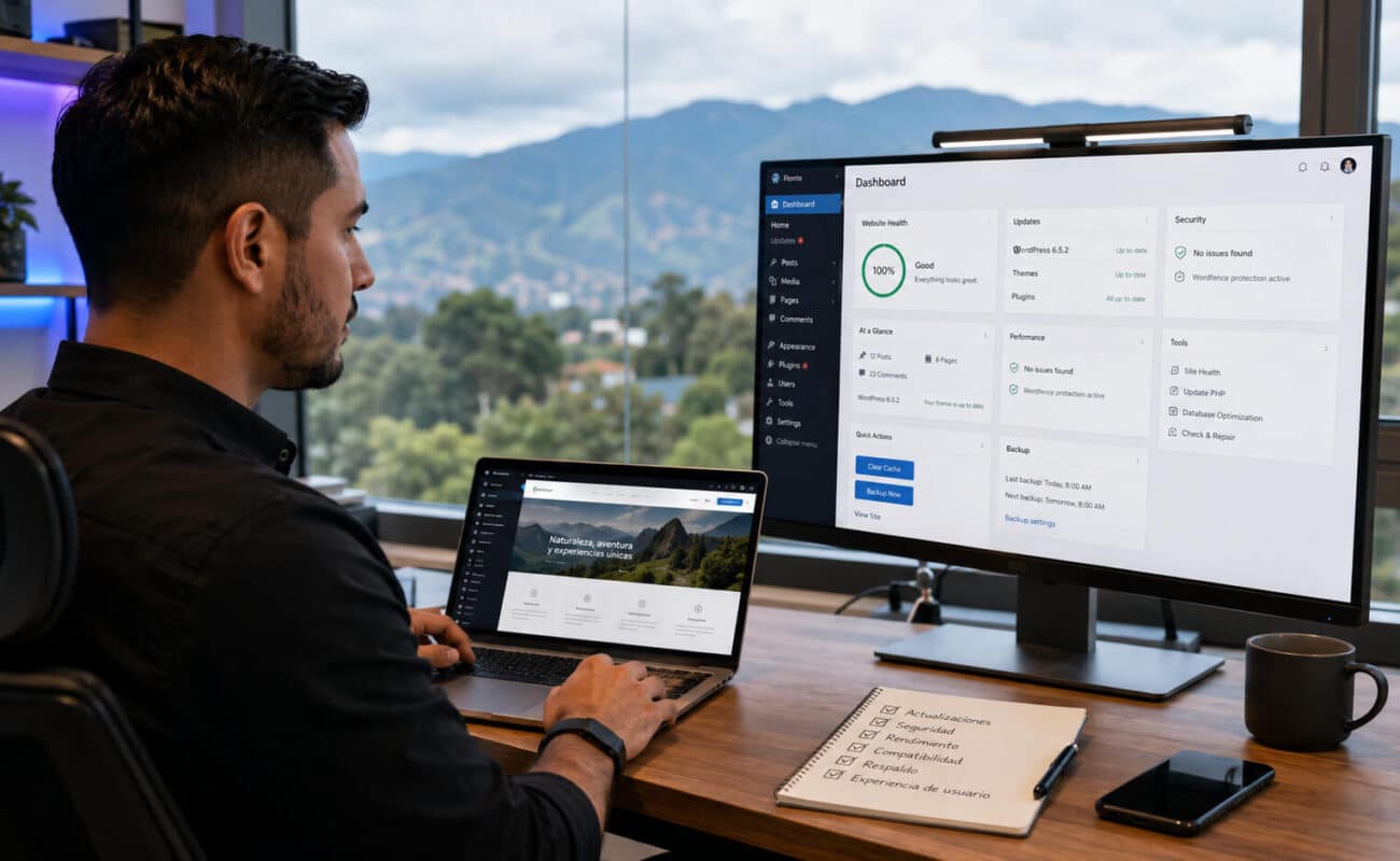 Actualización de WordPress 1
