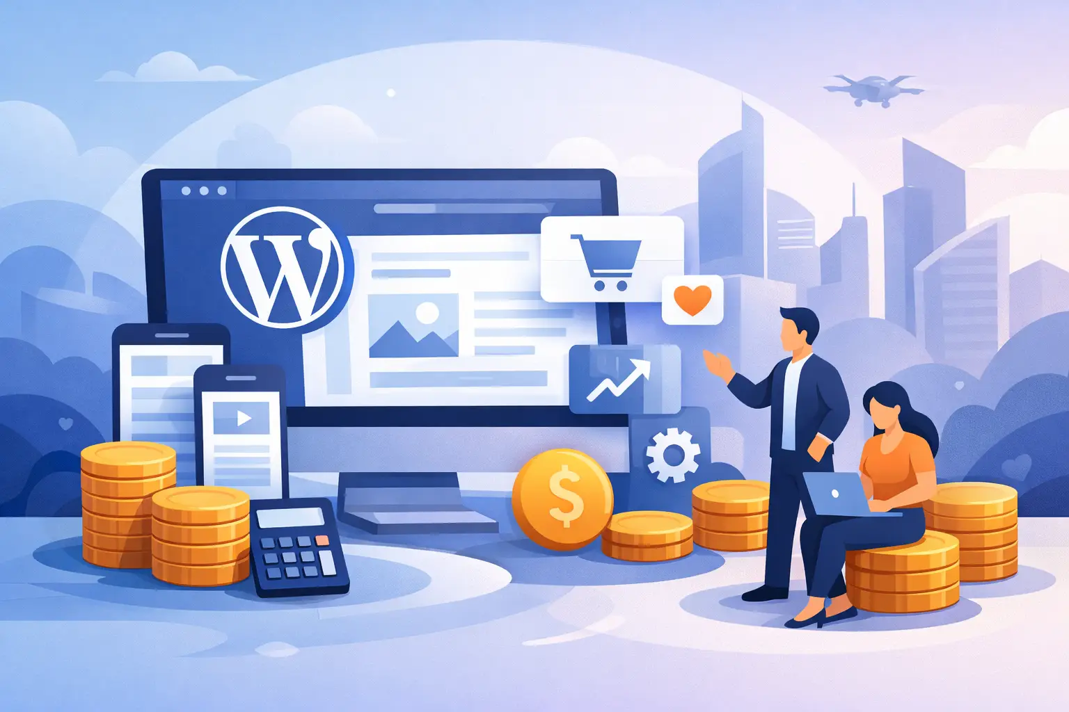 How much does a WordPress website cost in 2025