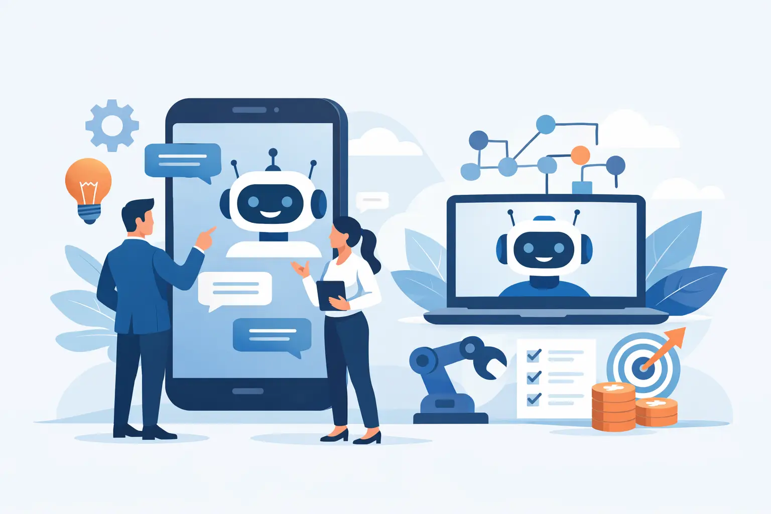 Cómo crear chatbot para negocio sin fallar