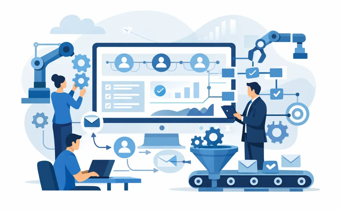 Cómo implementar CRM con automatización