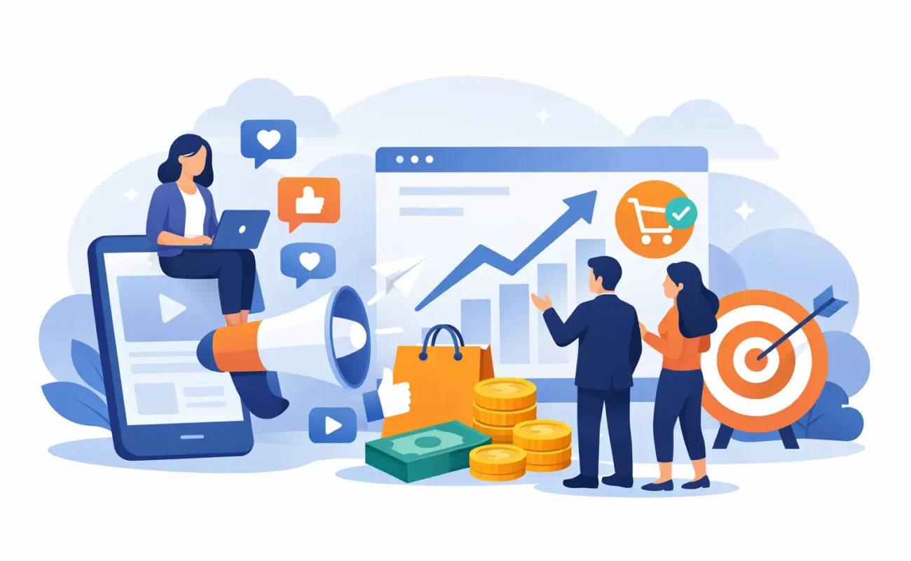 Publicidad en redes sociales que genera ventas