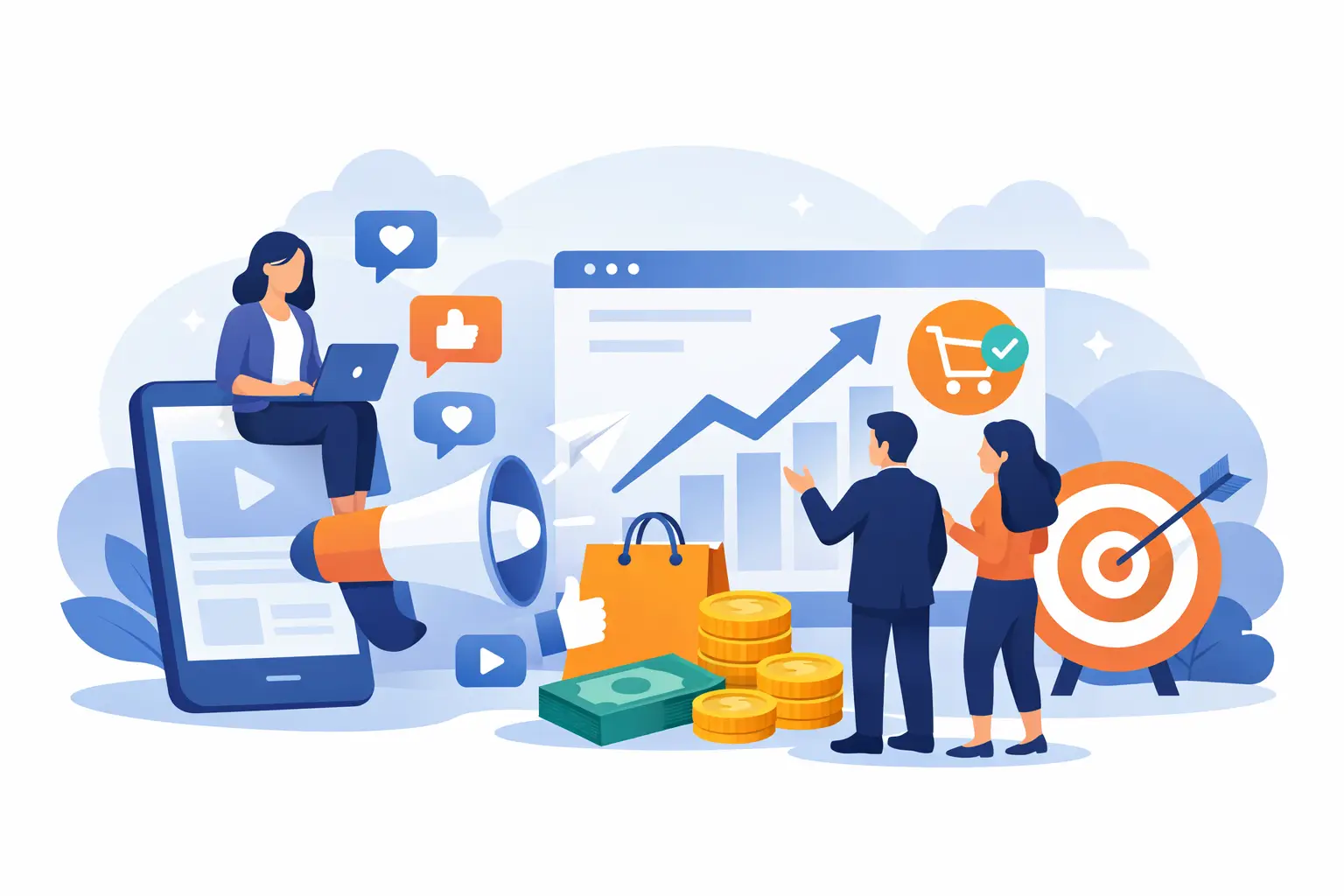 Publicidad en redes sociales que genera ventas