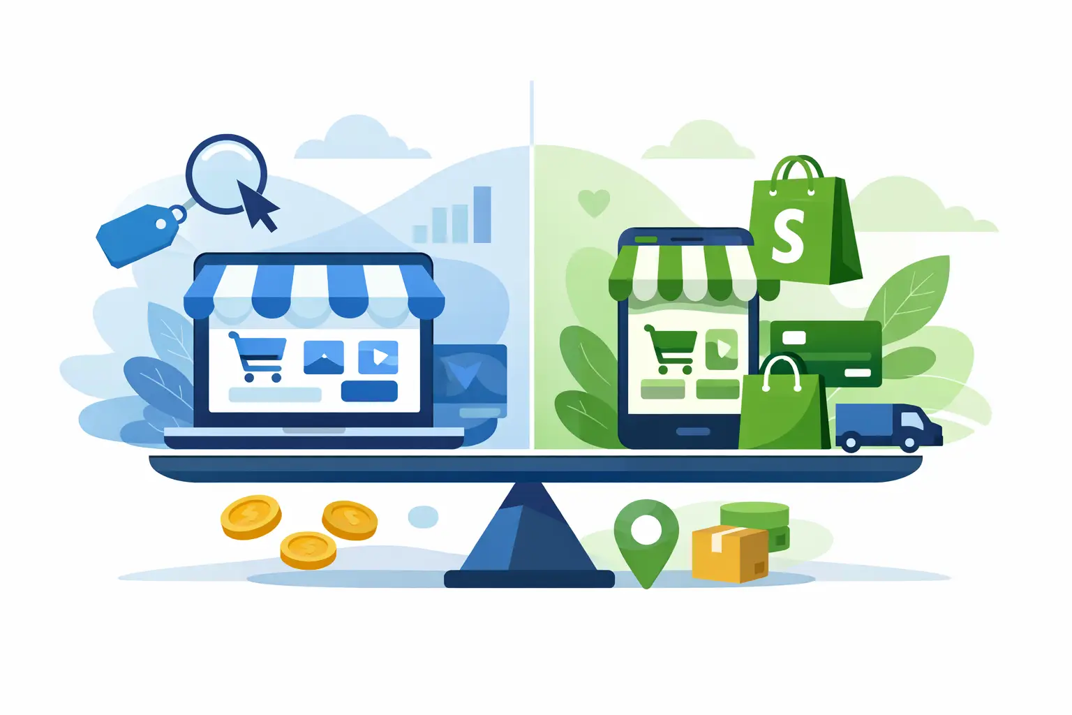 WordPress o Shopify para ecommerce: qué elegir