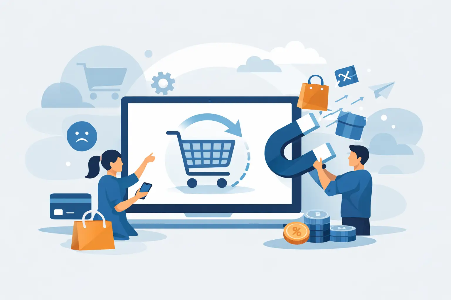 Cómo recuperar carritos abandonados online