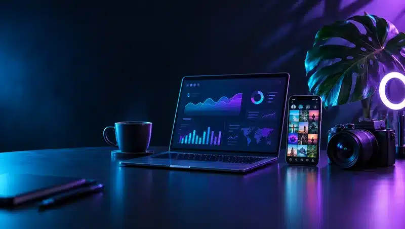 CLICK Digital studio desk