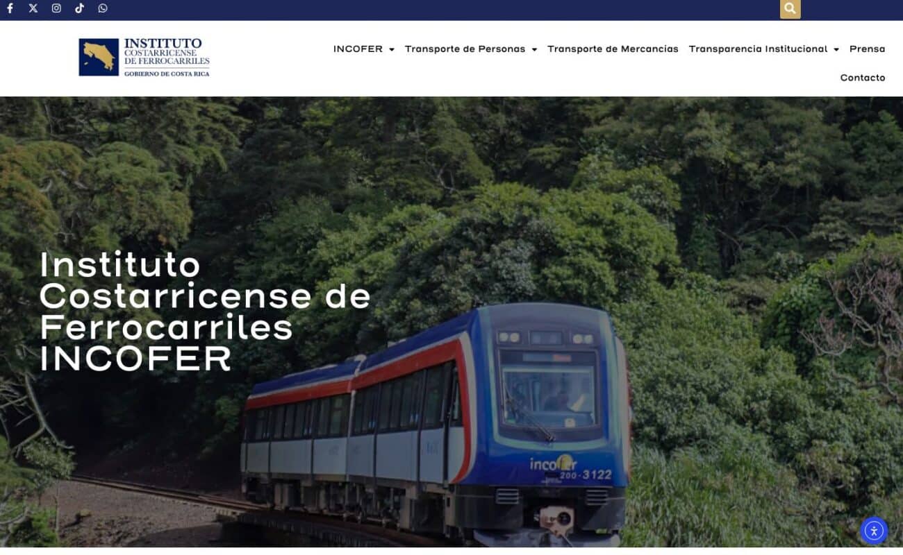 Sitio web de INCOFER