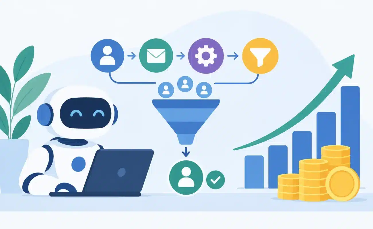 Ejemplo de automatización de ventas rentable