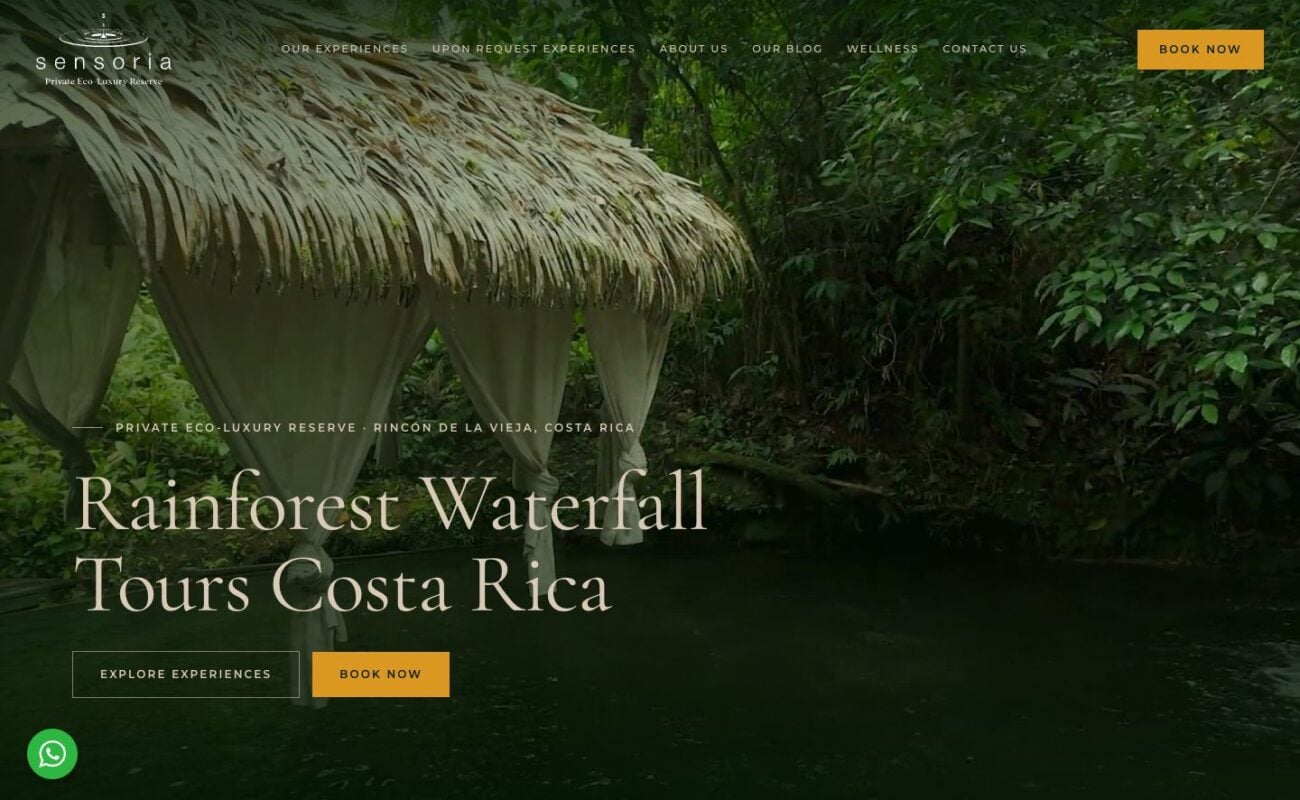 Sitio web de Sensoria